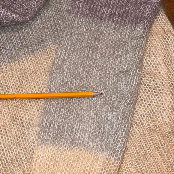 Anthropologie Knitted & Knotted Melting Blocks Sweater - Picture 5 of 5